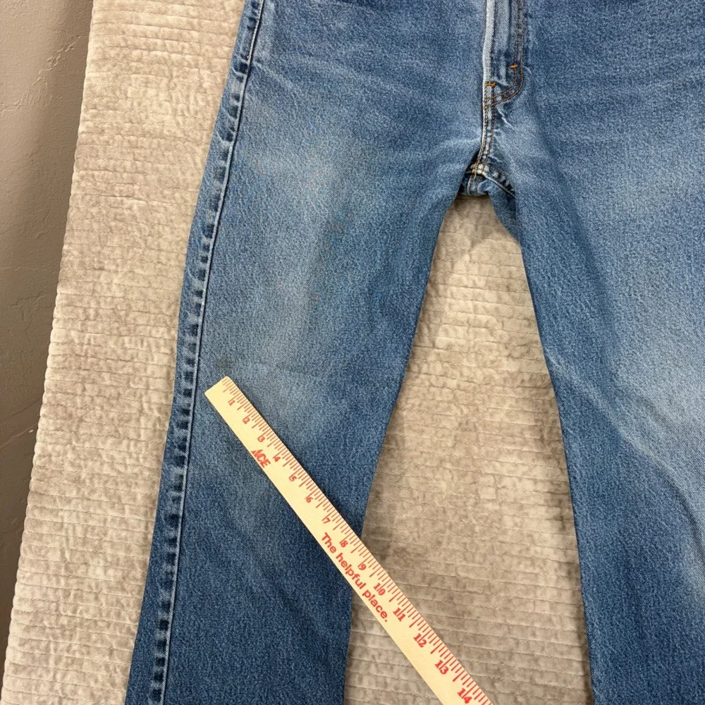 Vintage Levi's 505 Regular‎ Fit Jeans Men's Blue Denim W33 L32
